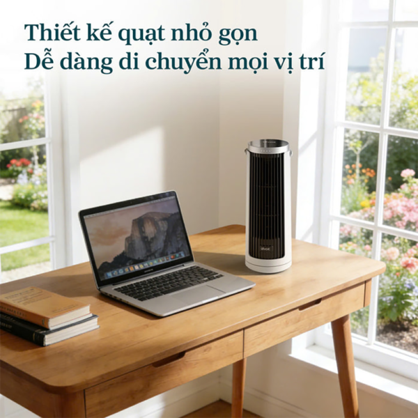 Quạt Tháp Thông Minh Levoit Windi Mini | Điều khiển từ xa – 5 tốc độ gió – Tiết kiệm điện – Bảo hành 24 Tháng