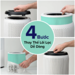 Lõi Lọc Không Khí Chính Hãng Hấp Thụ Độc Tố Cho Máy Lọc Không Khí Levoit Core 400S | Lọc Bụi Mịn – Khử Mùi