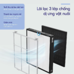 Lõi Lọc Không Khí Chính Hãng Cho Máy Lọc Không Khí Levoit Vital 200S | Lõi HEPA Lọc Bụi Mịn – Khử Mùi Thú Cưng Hiệu Quả