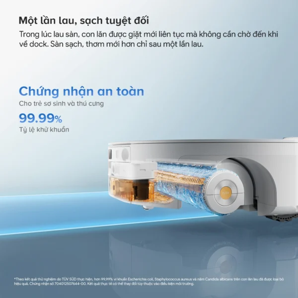 Robot hút bụi lau nhà Roborock Qrevo Edge 2 Flow – Hàng chính hãng