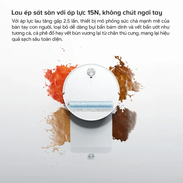 Robot hút bụi lau nhà Roborock Qrevo Edge 2 Flow – Hàng chính hãng
