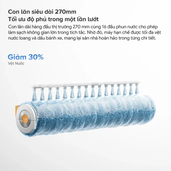 Robot hút bụi lau nhà Roborock Qrevo Edge 2 Flow – Hàng chính hãng