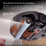 Robot hút bụi lau nhà Roborock Saros 20 Flow Complete