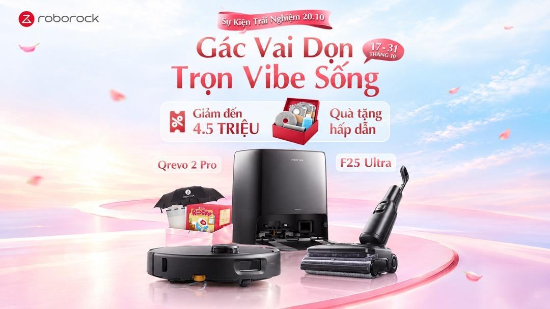 2010 tang gi cho phai dep Goi y qua y nghia dang trai nghiem tai dai ly Roborock 3